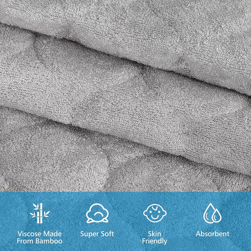 3 Pack of Waterproof Changing Pad Liners - Reusable Portable Diaper Changing Pad Covers