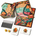On Tour Board Game - Paris & New York - 1 to 8 Players - 20 Minute Play Time