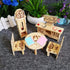 30 Pcs Dollhouse Accessories - 1/12 Scale Miniature Phone, Laptop, Computer, Headset, and Simulator Accessories