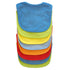 Neat Solutions 8 Count Multi-Color Solid Knit Terry Feeder Bib for Boys