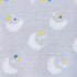 Generic 2-Piece 100% Cotton Fitted Crib Sheets for Baby Star & Moon Print, Soft Breathable Crib Mattress Sheets, Baby