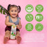 Serenity Kids 6+ Months Grain Free Puffs Toddler & Baby Snack, No Added Sugar, Gluten & Rice Free, Organic Cassava,