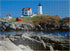 MyPuzzle Nubble Lighthouse At Cape Neddick, York Beach, Maine, USA - Premium