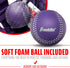 Franklin Sports Kids Baseball Glove + Foam Ball Set, Meshtek Youth Teeball Gloves for Kids + Toddlers, 9.5" Inch