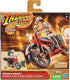 Indiana Jones Worlds of Adventure Helena Shaw Action Figure with Motorcycle Toy, 2.5-inch, Action Figures for Kids Ages 4 and Up