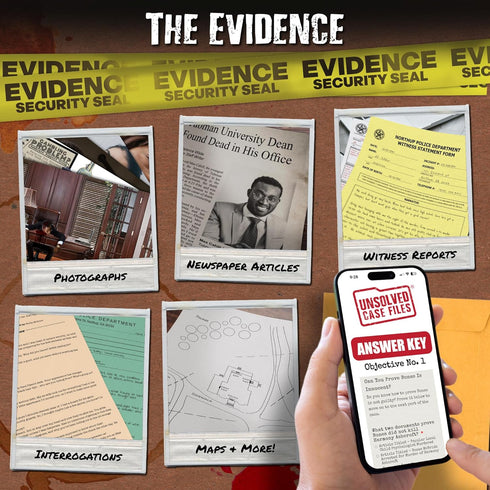 Max Cahill Cold Case Mystery Game - Solve the Crime!