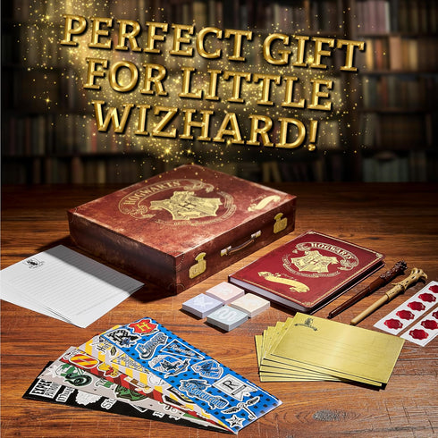 Set Harry Potter Stationary for Kids Teens Adults with Wand Pens Notebook Stickers Sticky Notes School Supplies