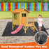 Wibeelee 55 70.8 Outdoor Playhouse Mat * in Non Slip Backing Outdoor Play Mat Playhouse Activity Pad Rug Waterproof
