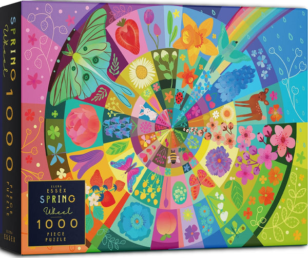 Elena Essex Puzzles 1000 Pieces - Spring Wheel, Jigsaw Puzzles 1000 Pieces,