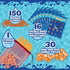 Summer 30 150 16 Pool Bingo Diving Game for Kids- Party Fun Edition Toy- Dive & Call Sinking Animal Themed "Numbers"