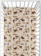 Sweet Jojo Designs Wild West Boy Jersey Stretch Knit Baby Fitted Crib