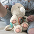 Nate The Teddy Bear - Soft Plush Travel Activity Toy with Wooden Teethers