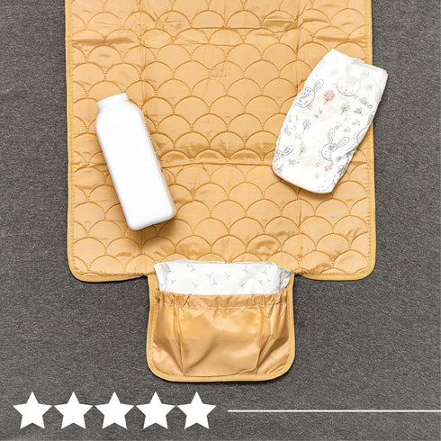 Otami Diaper Changing Pad for Babies | Machine Washable Changing Pad Cover for Infants | Lightweight Travel Portable