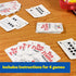 LEARNING ADVANTAGE 7293 Ten Frames Playing Cards