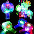PROLOSO 15 Pcs Light Up Flashing Whistles with Lanyards, Glow in the Dark Party Favors for Kids.
