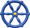 Jungle Gym Kingdom Pirate Ship Wheel for Kids - Toy Steering Wheel for Treehouse, Playhouse, Swing Set