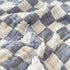 Brnabiou Cozy 100% 6-Layer 41"x41" Ultra Soft Cotton Muslin Baby Blanket Breathable Lightweight Checkered Swaddle