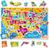 SYNARRY Large USA Wooden Puzzles for Kids Ages 3-5, Learning United States