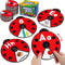 Coogam Interactive Alphabet Learning Toy, ABC Number Letters Spinning Game, Montessori Educational Gift for 3-5 Year