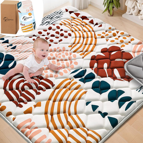 Baby Play Mats for Floor, Playpen Mat for Babies, Extra Thicker &