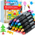 SYNCFUN 24 Pcs Twistable Silky Window Crayons, Washable Crayons, Glass and Paper,