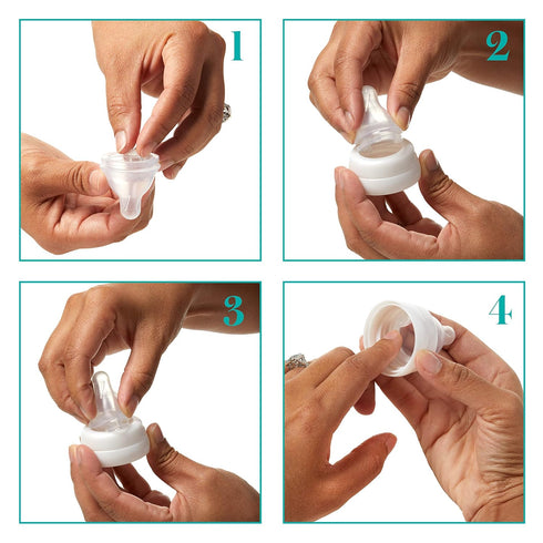 (1.5 8 6-Pack Evenflo Balance Plus Standard Neck in) Nipples for use ONLY with Evenflo Balance Plus Standard Neck