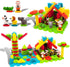 Picasso Toys PTB100 100pcs 3D Hedgehog Building Blocks Safari Theme Educational Kit for Age 3 & Up