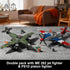 Mr.River WW2 Sets 262 P-51D Military Airplane Toy Building Compatible with Lego, Me Fighter Jet & Plane Army Model Kits