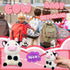 Kawaite Soft Cow Stuffed Animal Plush Toys for Kids, Cute Cow Plushies, Small Stuffed Farm Animal Plush Toys for Girls