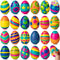 JOYIN 24 PCS Easter Eggs Colorful and Squishy Toy, Slow Rising Stress