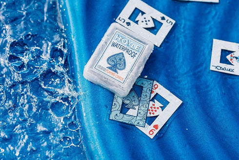 Hoyle Waterproof Playing Cards, Clear - 1 Deck