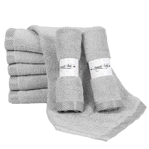 Sweet Child 8-Pack Baby Washcloths - Super Soft Rayon Cloths for Newborns, Infants, Kids, Bath Towels