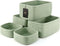 VIRETH HAUS 5-Pack Small Woven Rope Storage Baskets 2 Sizes Organizer Bins for Closet,