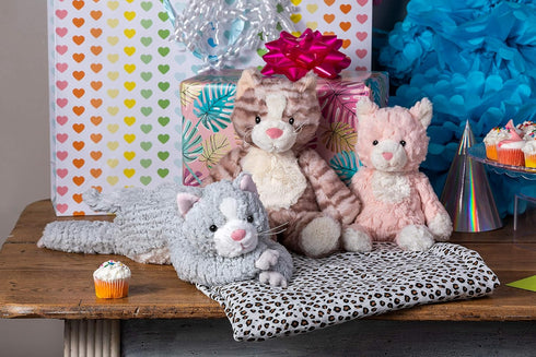 Mary Meyer Putty Nursery Stuffed Animal Soft Toy - 11-Inches Pink Kitty for Kids