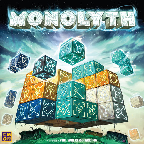 Cmon Monolyth Board Game | Monolith Building Strategy Game | Fun Tactile Puzzle Game for Kids & Adults | Ages 8+ | 1-4