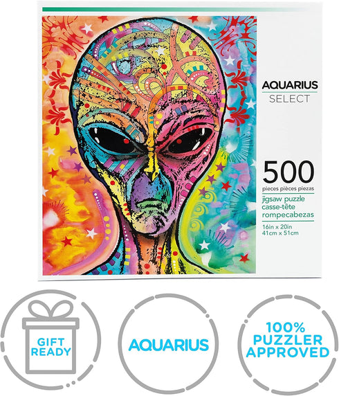 AQUARIUS - Dean Russo Alien 500 Piece Jigsaw Puzzle