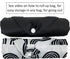MOM & BAB Wet Bags for Baby Cloth Diapers, Wet Dry Bag for Breast Pump Parts, Bag for Wet Swimsuits and Towels (Rainbow