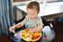 PandaEar Divided Unbreakable Silicone Baby and Toddler Plates - 3 Pack, Non-Slip, Dishwasher and Microwave Safe