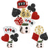 14Pcs Casino Party Centerpiece Sticks, Glitter Las Vegas Party Decorations for Casino Theme Birthday and Baby Shower