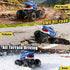 Water,4WD 2.4Ghz 6+ BOBXIN Amphibious Remote Control Shark Monster Truck Squirt All-Terrain Off-Road Waterproof RC Car