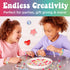 Creativity for Kids Rainbow Bead Jar Jewelry Making Kit, Makes 40+ Friendship Bracelets for Girls Ages 6-8+