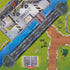 47 Pieces Military Base Set, Army Men Playset with Vehicles and Accessories for Kids