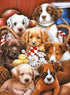100 Piece Puzzles for Kids - Dog Puzzle, Puppy Group Photo Puzzles for Adults, Seniors, and Kids