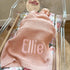 100% Hickory Hollow Designs Custom Baby Blanket, Embroidered, Custom, Cotton, Blue Baby Blanket, Receiving Blanket