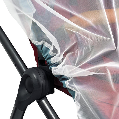Baby Mosquito Net for Stroller, Carrier & Bassinet - Elastic Drawstring Infant Bug Net for Jogger & Car Seat