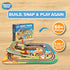 Playset 60 Set 3-5 Playful Minds Dino Park Train Puzzle Pc Build and Play Railway for Toddlers and Kids Ages EVA Foam