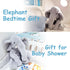 13" Gray Elephant Stuffed Animal - Plush Toy for Boys, Girls, Kids, Baby Shower, Bedtime, Birthday Gift