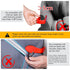 Micutapsino Harness Strap Organizer for Car Seats with Anti-Slip Silicone Pads Speeds Up Buckling Original Invention