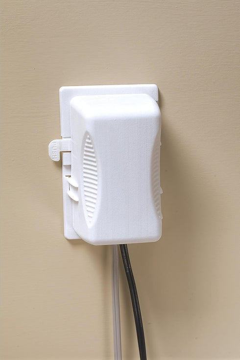 KidCo Outlet Plug Cover S211 - White - Large Childproof Electrical Outlet Cover for Babyproofing - Easy to Install