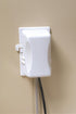 KidCo Outlet Plug Cover S211 - White - Large Childproof Electrical Outlet Cover for Babyproofing - Easy to Install